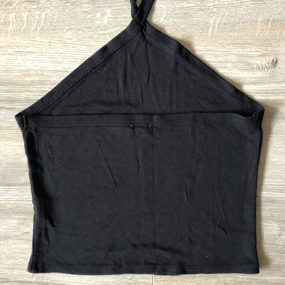 Garage Y-Front Halter Crop Tank - Picture 4 of 4